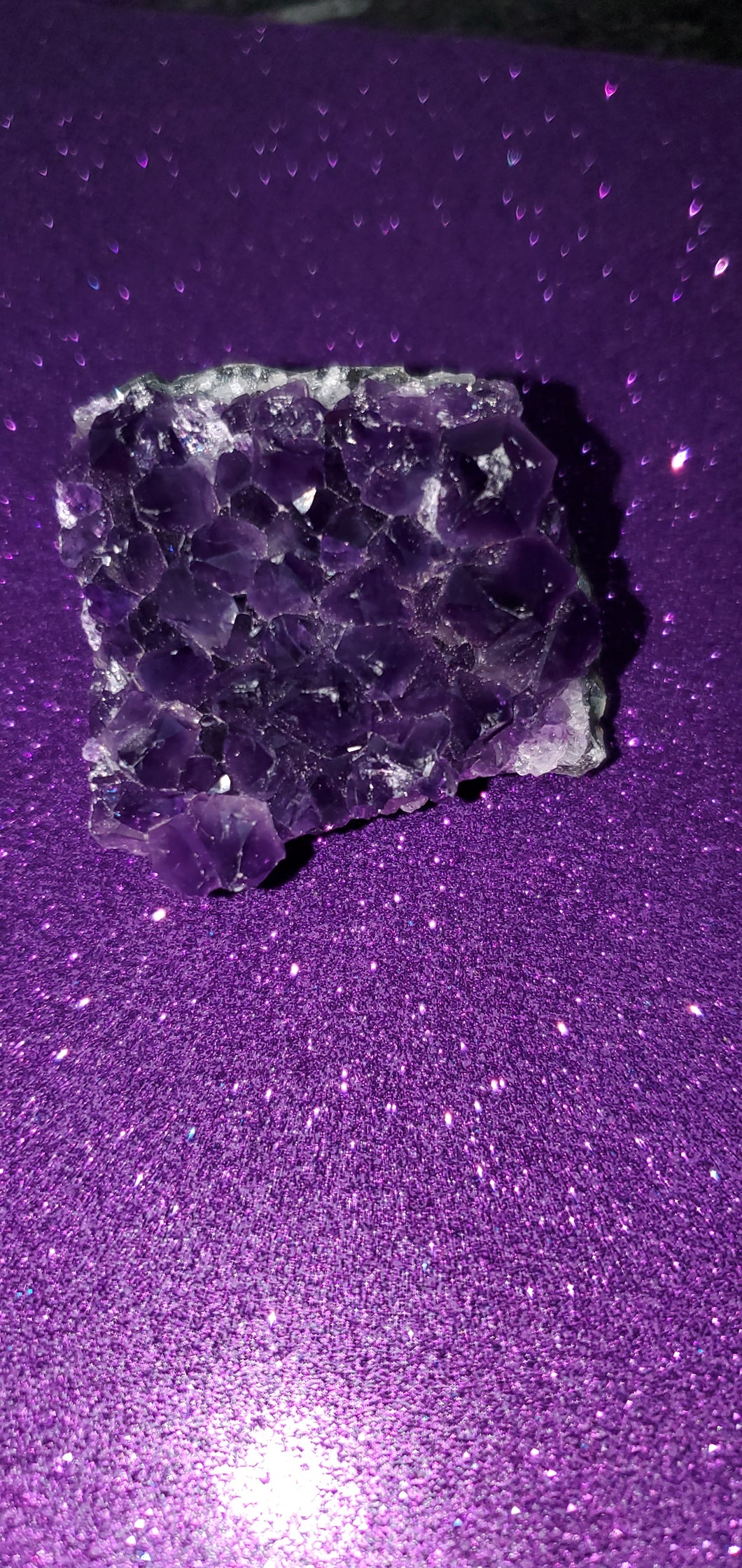 Amethyst cluster